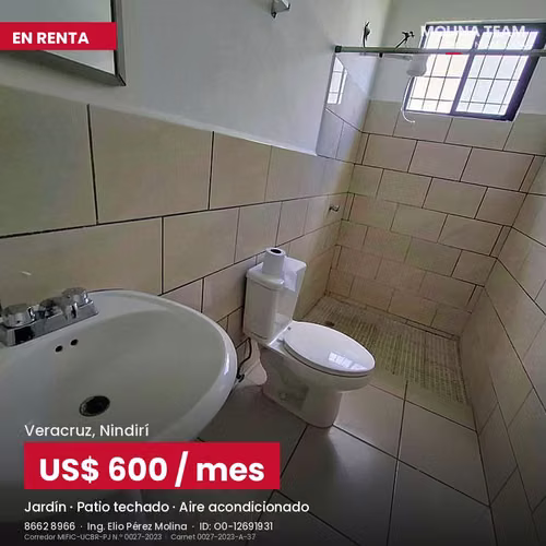  CASA EN RENTA | VERACRUZ, NINDIRÍ - Imagen 10