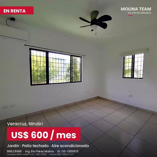  CASA EN RENTA | VERACRUZ, NINDIRÍ - Imagen 7