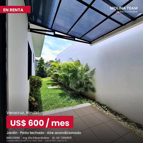  CASA EN RENTA | VERACRUZ, NINDIRÍ - Imagen 12