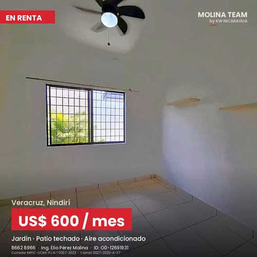  CASA EN RENTA | VERACRUZ, NINDIRÍ - Imagen 9