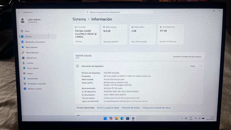 Laptop en venta “Gran Oportunidad” - Imagen 2