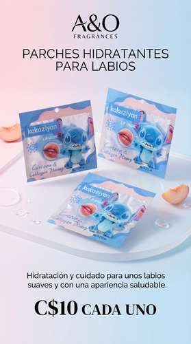 ¡PARCHES PARA LABIOS!**