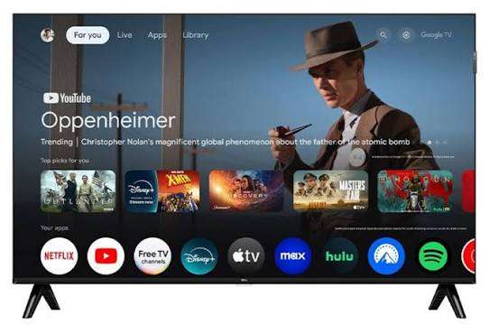 TV TCL 43" QLED FHD Google TV 43S5K