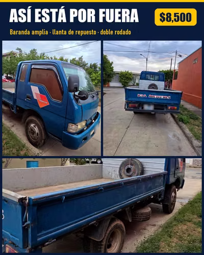 Kia Bongo Frontier 2000 Diésel 3 Toneladas Baranda – $8,500