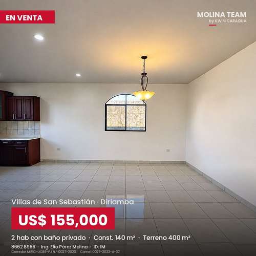 CASA NUEVA EN VENTA | DIRIAMBA, CARAZO - Imagen 2