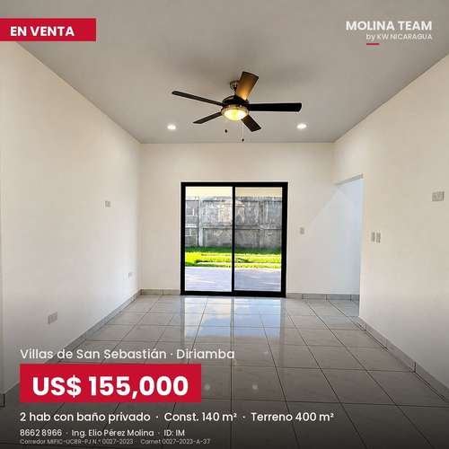 CASA NUEVA EN VENTA | DIRIAMBA, CARAZO - Imagen 8