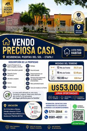 VENDO PROPIEDAD PUERTAS DEL SOL - Imagen 1