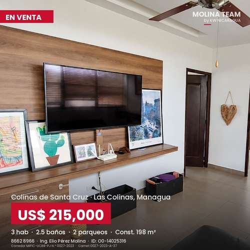   Casa moderna en Colinas de Santa Cruz | 3 hab, jardín amplio y vigilancia 24/7 - Imagen 7
