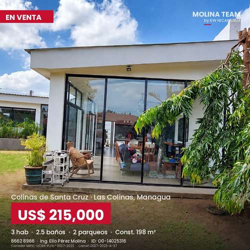   Casa moderna en Colinas de Santa Cruz | 3 hab, jardín amplio y vigilancia 24/7 - Imagen 3