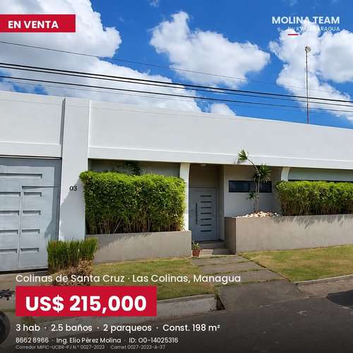  Casa moderna en Colinas de Santa Cruz | 3 hab, jardín amplio y vigilancia 24/7 - Imagen 14