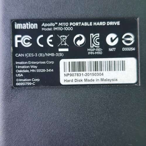 DISCO PARA RESPALDA 1 TERA SEMINUEVO - Imagen 2