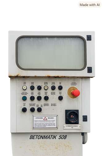 Maquina de Betonagem IMER, modelo BENTONMATIK - 508 Para fabricar concreto 