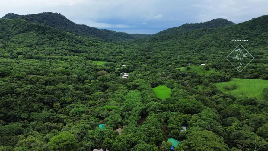 Oasis off-grid con quebrada y pozo cerca de Playa Hermosa – 4.5 manzanas - Imagen 2