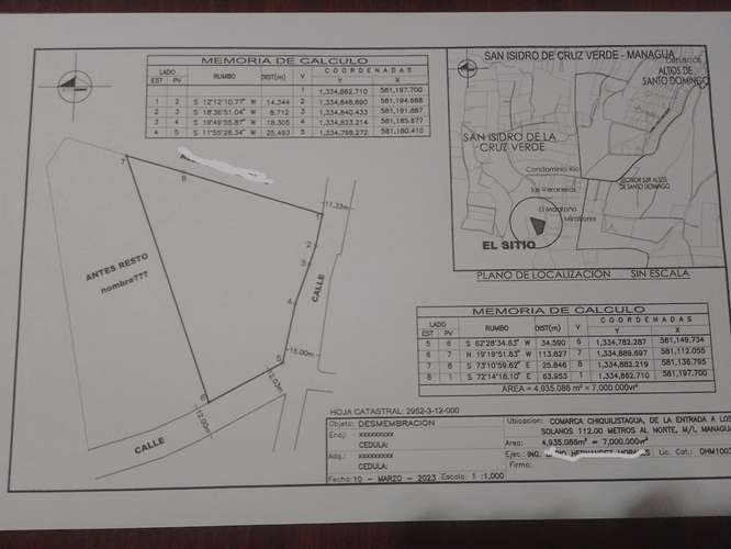 GG - Venta de bonito terreno de 1,588  Vrs2 en Santo Domingo. - Imagen 9