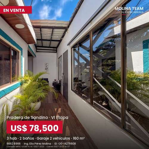 CASA EN VENTA EN PRADERA DE SANDINO – VI ETAPA! - Imagen 7