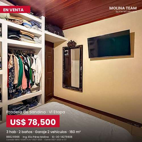 CASA EN VENTA EN PRADERA DE SANDINO – VI ETAPA! - Imagen 8