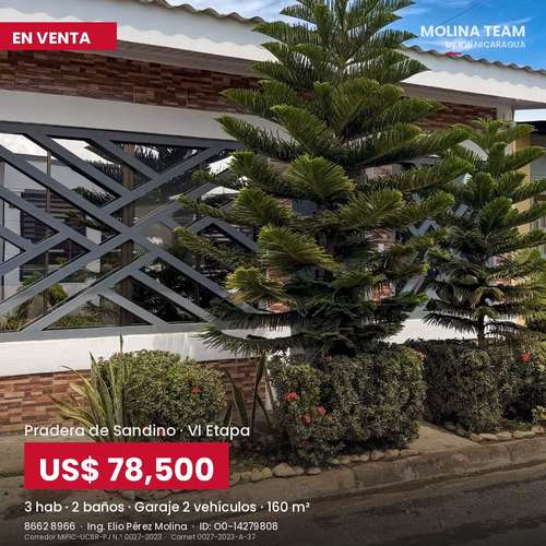 CASA EN VENTA EN PRADERA DE SANDINO – VI ETAPA! - Imagen 3