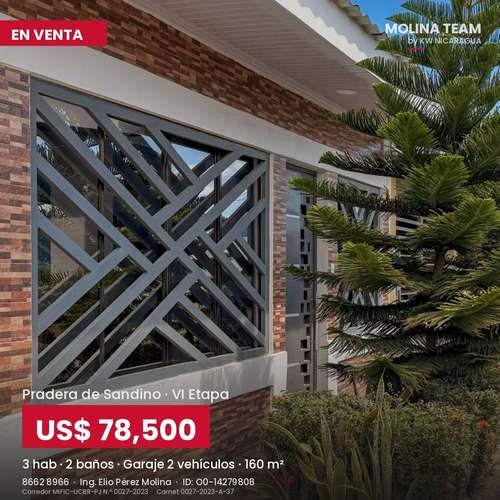 CASA EN VENTA EN PRADERA DE SANDINO – VI ETAPA! - Imagen 2