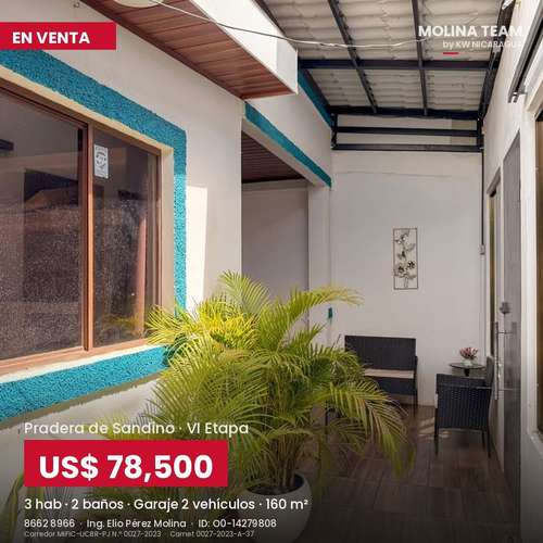 CASA EN VENTA EN PRADERA DE SANDINO – VI ETAPA! - Imagen 10