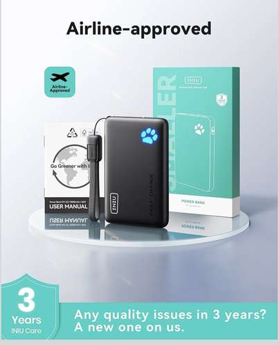 Accesorios Tecnológicos Anker e INIU | Cargadores y Power Banks