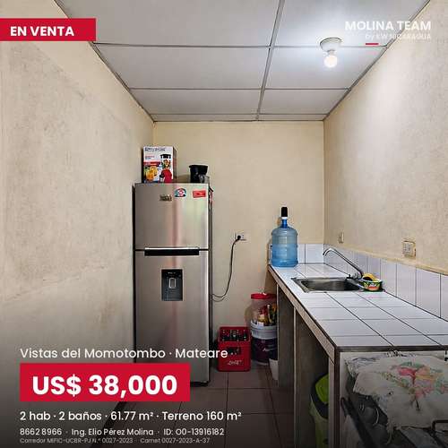 Casa en venta en Vistas del Momotombo, Mateare – 2 habitaciones con baño privado, US$ 38,000 - Imagen 7