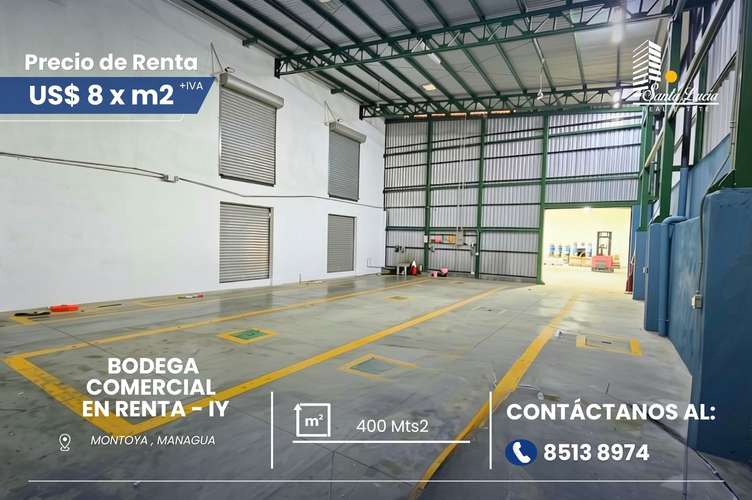  Bodega en Renta en Montoya - IY