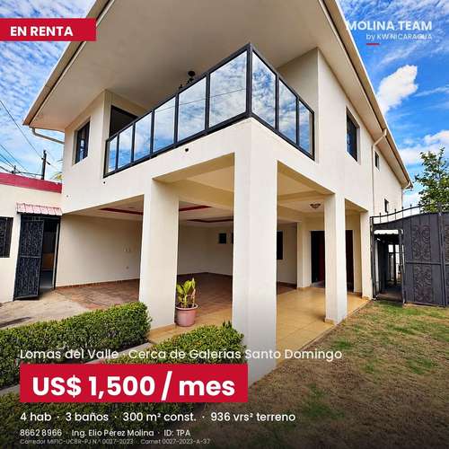 Casa en renta en Lomas del Valle | 4 habitaciones + apartamento | US$1,500 - Imagen 10