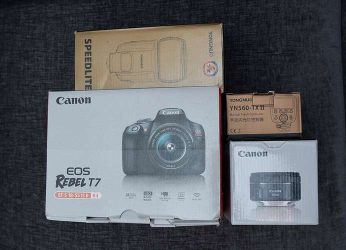  ¡VENDO CANON EOS REBEL T7! 