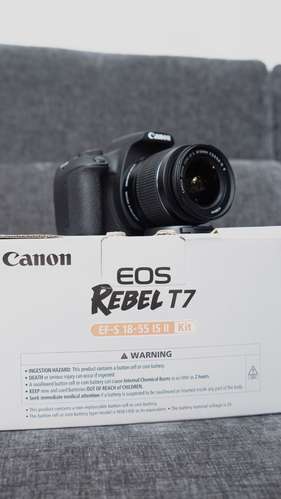  ¡VENDO CANON EOS REBEL T7! 