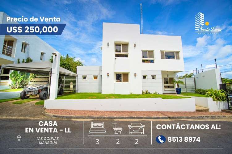  Casa Moderna en Venta en Las Colinas  - LL