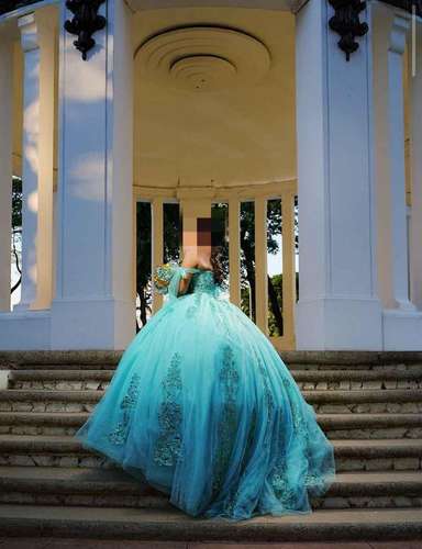 Vestido de XV años color Princesa Jazmin 