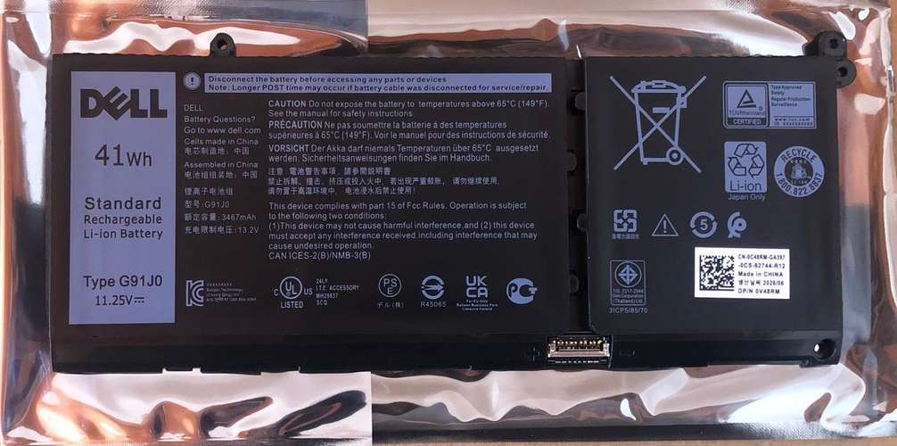 Bateria Original para Laptop Dell Inspiron 15 3520 - Imagen 3