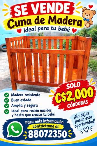 Ring cuna  de madera en buenestado 
