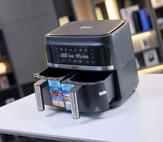 ¡Cocina Saludable y Sin Límites! Freidora de Aire Dual Oster 7.9L — Pantalla Táctil y Doble Canasta - Imagen 2