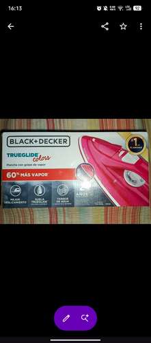 S/V: Plancha Nueva Black + Decker.