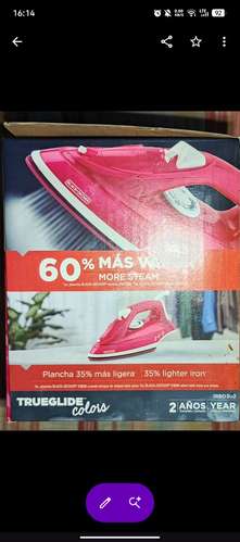 S/V: Plancha Nueva Black + Decker.