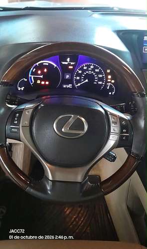 Lexus RX 450h 2014 Híbrida, blanca, interior beige