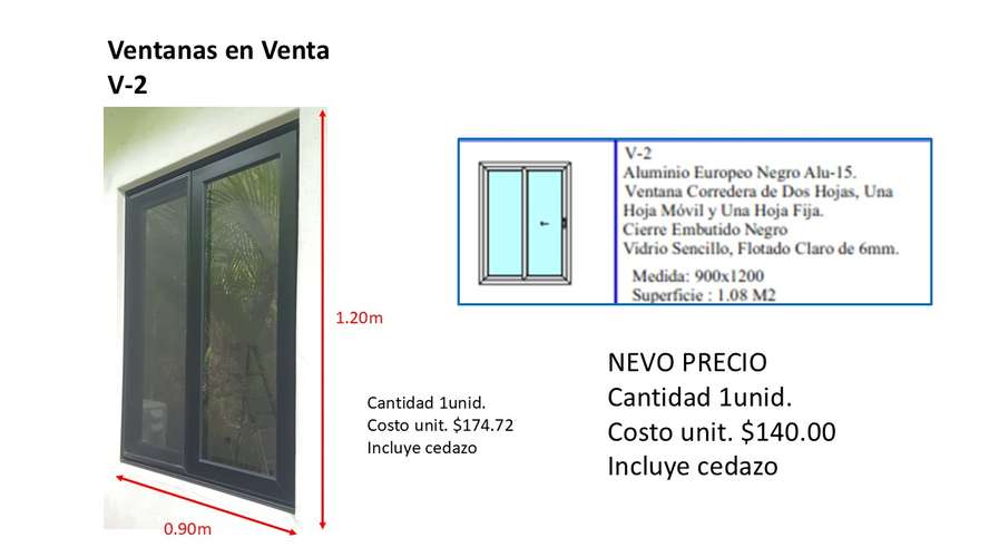 Venta de set de ventanas  - Imagen 4