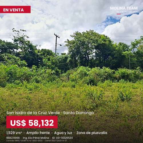 TERRENO EN VENTA | SAN ISIDRO DE LA CRUZ VERDE, SANTO DOMINGO - Imagen 9