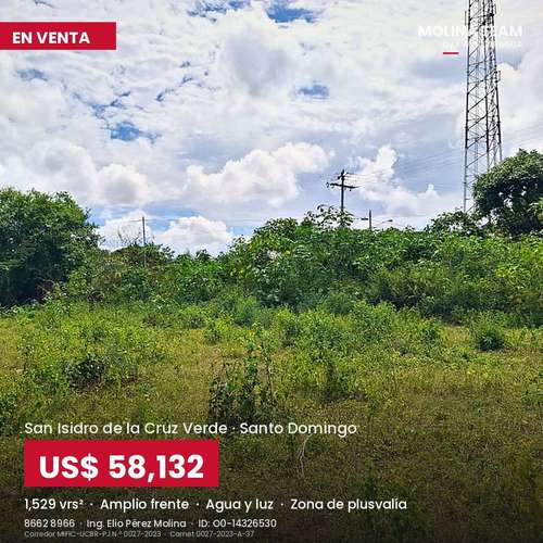TERRENO EN VENTA | SAN ISIDRO DE LA CRUZ VERDE, SANTO DOMINGO - Imagen 5