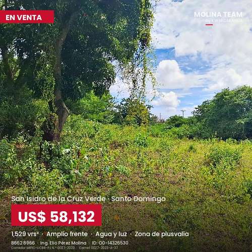 TERRENO EN VENTA | SAN ISIDRO DE LA CRUZ VERDE, SANTO DOMINGO - Imagen 8