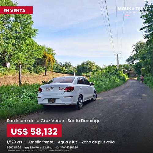 TERRENO EN VENTA | SAN ISIDRO DE LA CRUZ VERDE, SANTO DOMINGO - Imagen 2