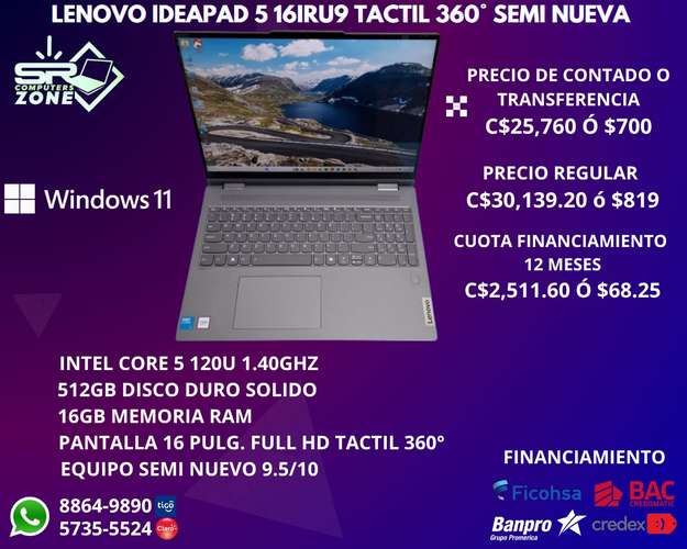 LAPTOPS SEMI NUEVAS AL MEJOR PRECIO!! - Imagen 7