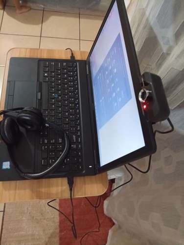 Súper combo profesional para trabajo laptop Dell, cámara, Logitech, escritorio y alfombra  - Imagen 3