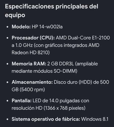  Laptop HP 14