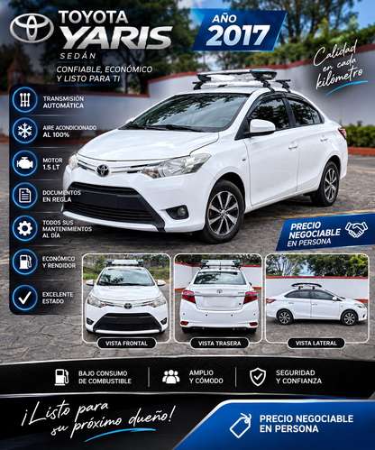 Vendo Toyota Yaris 2017 