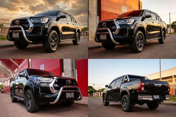  Dicen que el dinero no compra la felicidad… pero te compra esta HILUX SRV 2022 en NEGRO y te aseguro que es lo mismo.