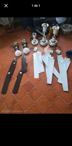 4 abanicos de techo