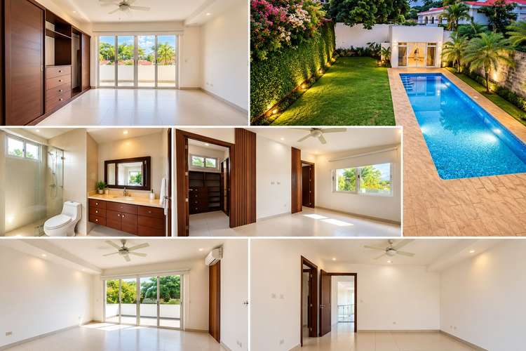  **SE RENTA CASA MODERNA CON PISCINA EN SANTO DOMINGO, MANAGUA** - Imagen 8