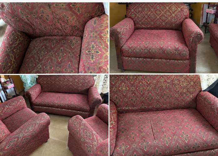 JuJuego de sillones